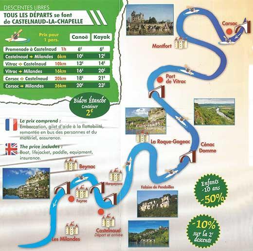 Au Pied du CHÂTEAU - Baignade, canoë, piste cyclable à proximité Castelnaud La Chapelle Exterior foto